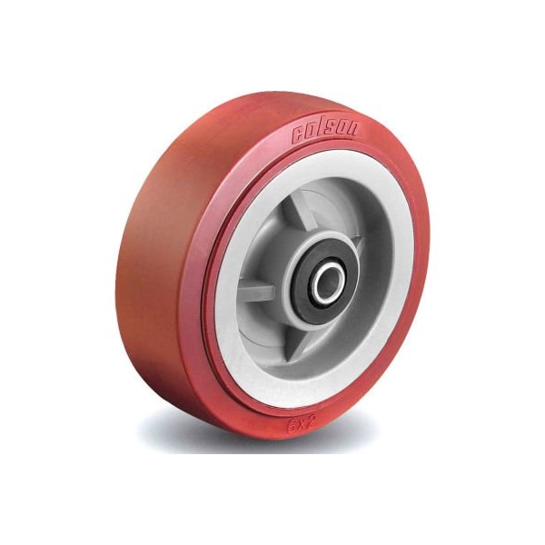 Colson 2 Series Wheel 5.00005.929 WS - 5 x 2 Polyurethane on Polyolefin 1/2 Roller Bearing